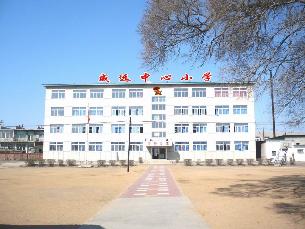 威遠堡鎮(zhèn)中心小學圖片